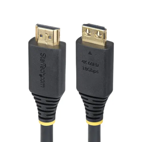 StarTech.com HDMI2-CABLE-GRIP-2M kabel HDMI HDMI Typu A (Standard) Czarny