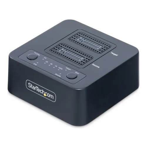 StarTech.com M2-HDD-DUPLICATOR-N1 duplikator Duplikator HDD/SSD Czarny 1 kopii