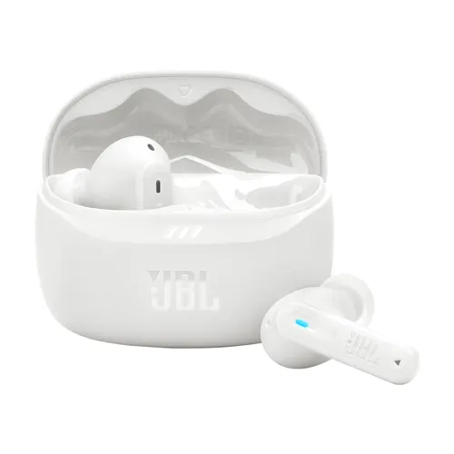 JBL Tune Beam 2 Zestaw słuchawkowy Bezprzewodowy Douszny Muzyka/dzień powszedni Bluetooth Biały