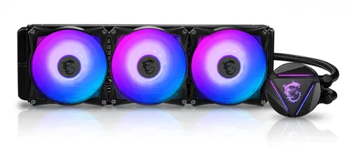 MSI MAG-CRLQD-360R2 system chłodzenia komputerów Płyta główna, Procesor Zestaw do chłodzenia płynami 12 cm Czarny