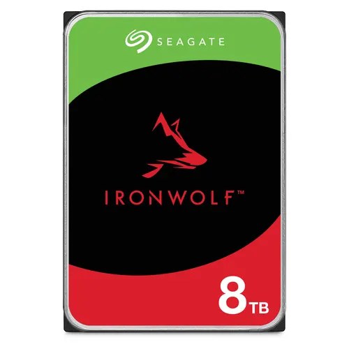 Seagate IronWolf ST8000VN004 dysk twardy 8 TB 7200 RPM 256 MB 3.5" SATA III