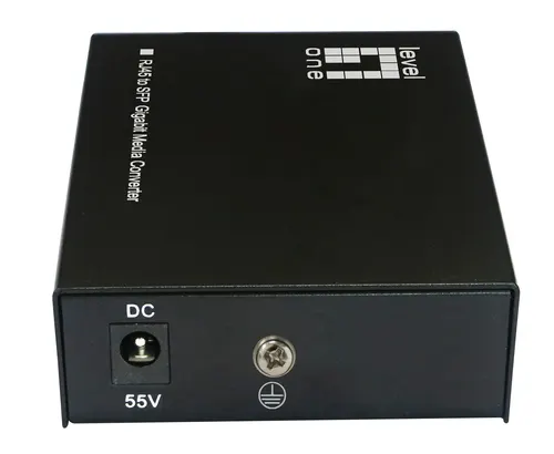 LevelOne GVT-2016 konwerter sieciowy 1000 Mbit/s Multifunkcyjny, Pojedynczy Czarny