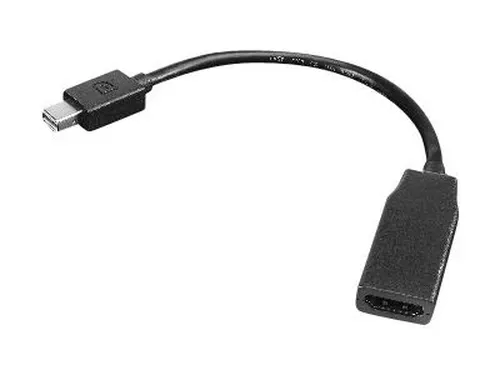 Lenovo 0B47089 adapter kablowy 0,2 m Mini DisplayPort HDMI Czarny
