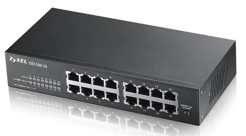 Switch Zyxel GS1100-16E-EU0101F 16p Unmanaged Fanless Slim