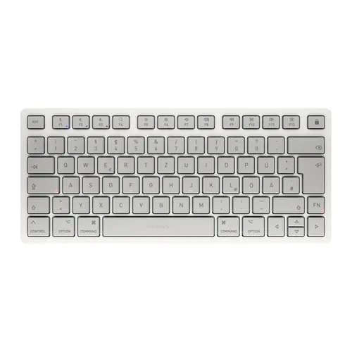 CHERRY JK-7110DE-25 klawiatura Dom Bluetooth QWERTZ Niemiecki Biały