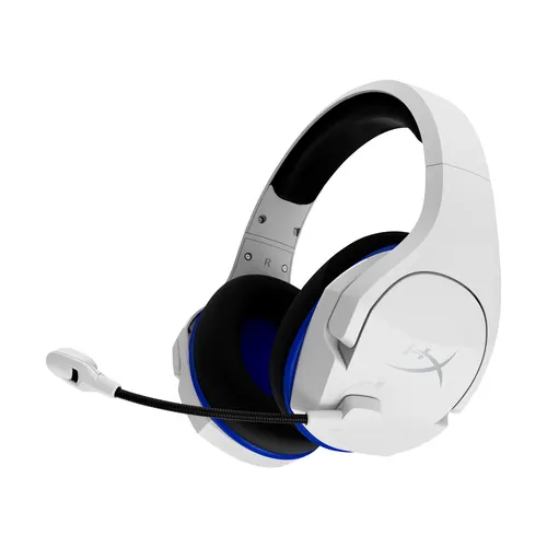 HyperX Cloud Stinger Core – bezprzewodowy zestaw słuchawkowy do gier (biało-niebieski) – PS5-PS4