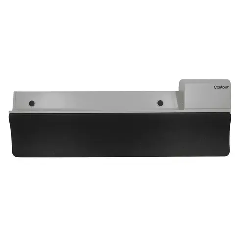 Contour Design RollerMouse Go Dock podkładka pod nadgarstek Plastik, Skóra wegańska Czarny, Szary