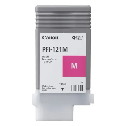 Canon PFI-121M nabój z tuszem 1 szt. Oryginalny Purpurowy