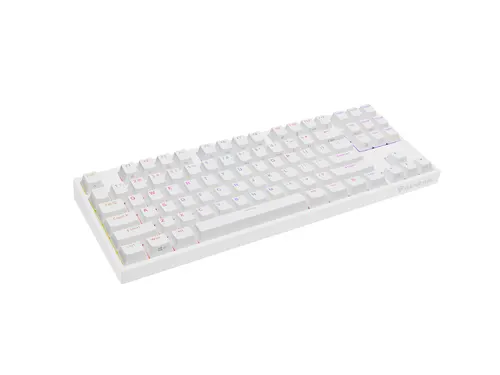 GENESIS Thor 404 TKL klawiatura Gaming USB QWERTY Amerykański międzynarodowy Biały