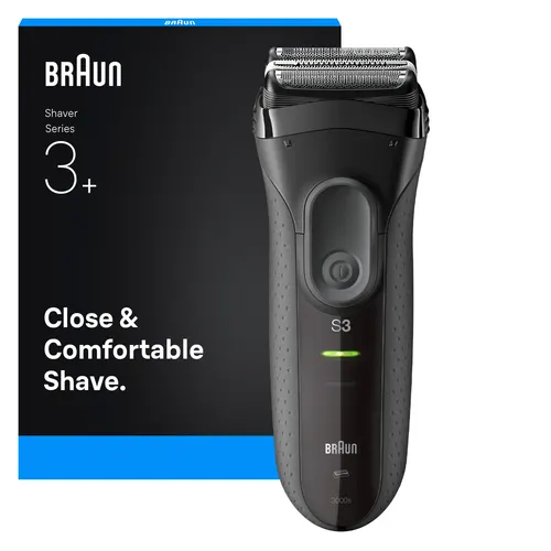 Braun Serie 3 3000S Golarka foliowa Szary