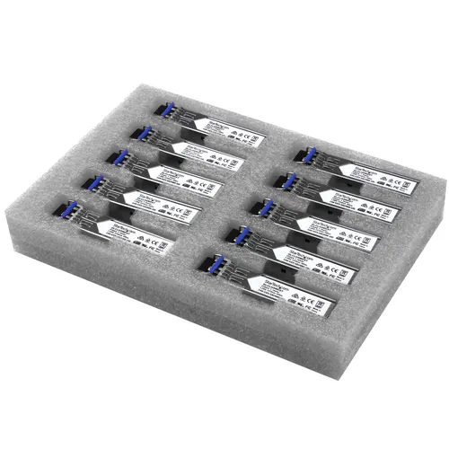 StarTech.com GLCLHSMD10ST moduł przekaźników sieciowych Swiatłowód 1250 Mbit/s SFP 1310 nm