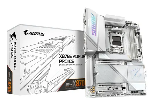 GIGABYTE X870E AORUS PRO ICE płyta główna AMD X870E Gniazdo AM5 ATX