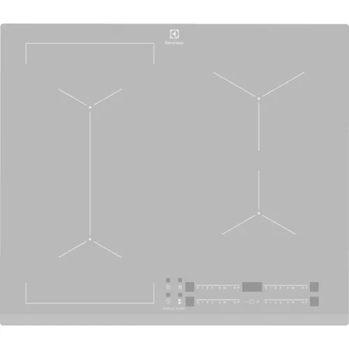 Electrolux EIV63440BS Srebrny Wbudowany Płyta indukcyjna strefowa 4 stref(y)