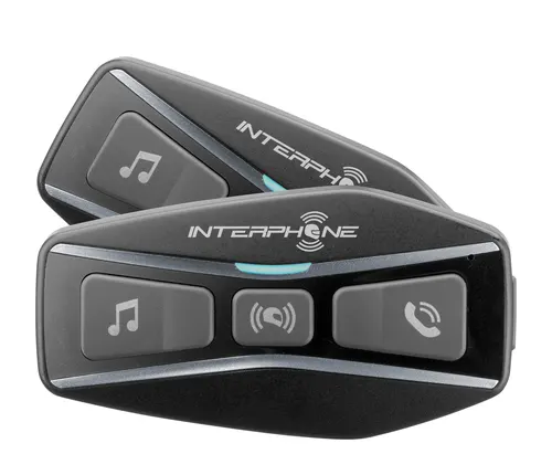 Interphone INTERPHOUCOM4TP interkom motocyklowy 1000 m Czarny