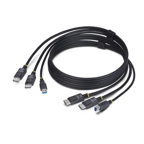 StarTech.com DDU1226-KVM-CABLE kabel KVM Czarny 1,8 m