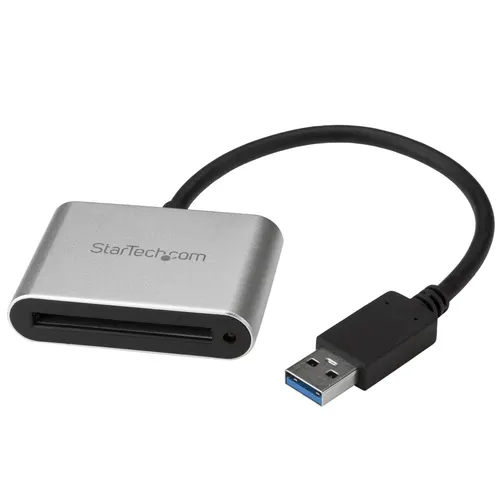 StarTech.com CFASTRWU3 czytnik kart USB 3.2 Gen 1 (3.1 Gen 1) Czarny, Srebrny