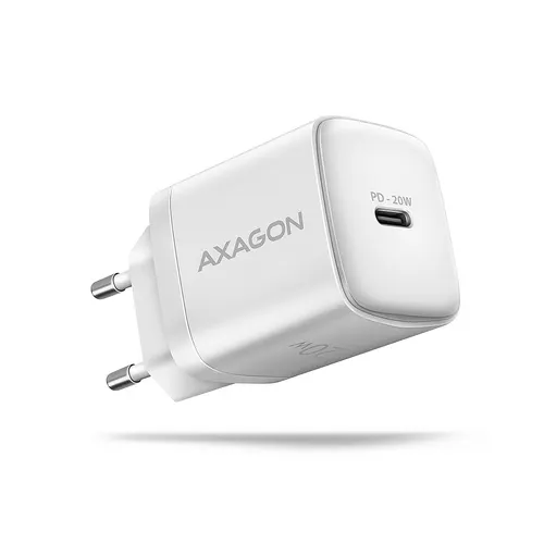 Axagon ACU-PD20W wall charger 1x QC3.0/AFC/FCP/PD type-C 20W white Telefon komórkowy, Smartfon, Smartwatch, Tablet, Uniwersalne, Oglądaj Biały Prąd przemienny Szybkie ładowanie Wewnętrzna