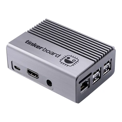 ASUS Tinker Fanless Aluminum Case Etui Srebrny