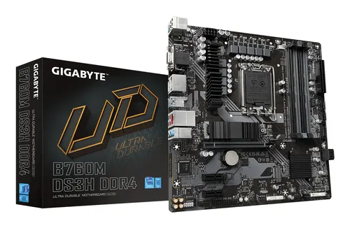 GIGABYTE B760M DS3H DDR4 płyta główna Intel B760 Express LGA 1700 micro ATX