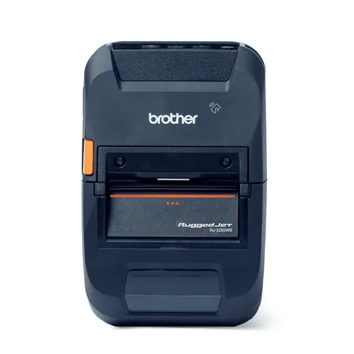 Brother RJ-3255WB-L drukarka etykiet bezpośrednio termiczny 203 x 203 DPI 127 mm/s Przewodowy i Bezprzewodowy Przewodowa sieć LAN Wi-Fi Bluetooth