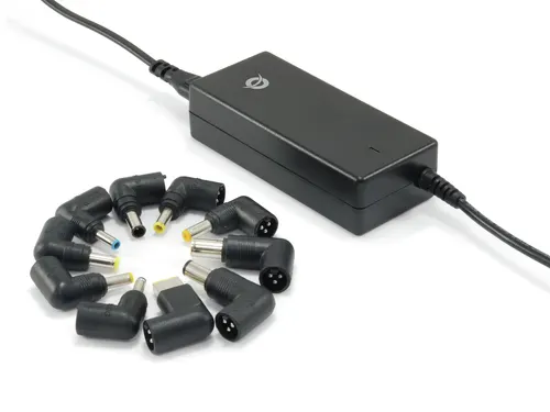 Conceptronic CNB65 adapter zasilający/ inwentor Wewnętrzna 65 W Czarny