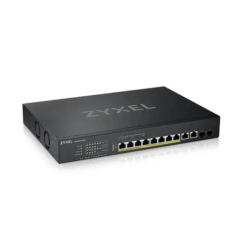 Zyxel XS1930-12HP-ZZ0101F przełącznik sieciowy Zarządzany L3 10G Ethernet (100/1000/10000) Obsługa PoE Czarny