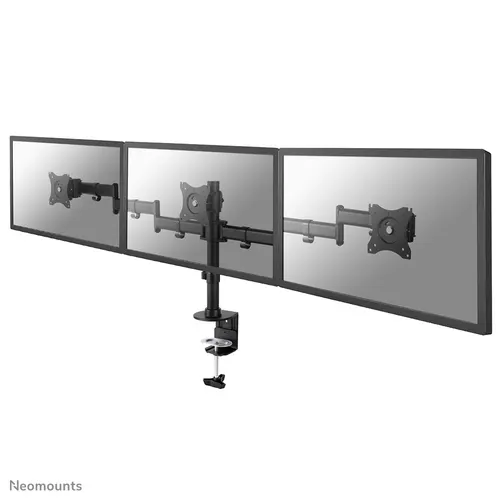 Neomounts NM-D135D3BLACK uchwyt / stojak do monitorów 68,6 cm (27") Biurko Czarny