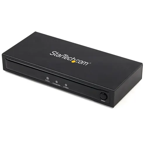 StarTech.com VID2HDCON2 konwerter sygnału wideo Aktywny konwerter video 1280 x 720 px