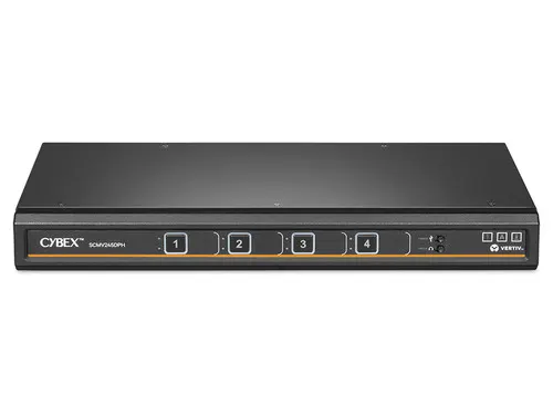 Vertiv SCMV245DPH, Cybex Secure MultiViewer KVM Switch 4 port