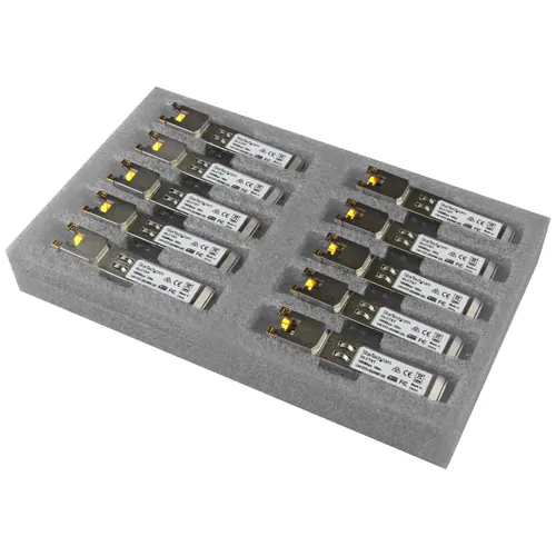 StarTech.com GLCT10PKST moduł przekaźników sieciowych Miedź 1000 Mbit/s SFP
