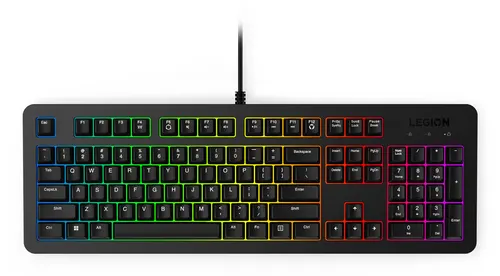 Lenovo K310 klawiatura Gaming USB US English Czarny