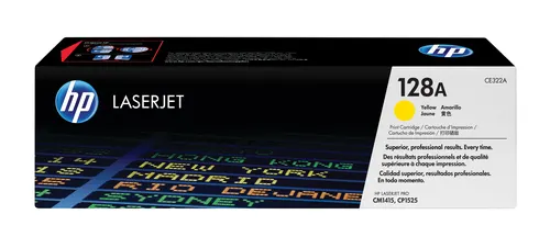 HP 128A oryginalny wkład z żółtym tonerem LaserJet