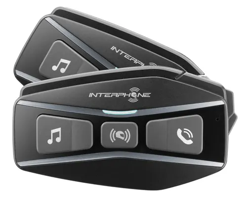 Interphone INTERPHOUCOM16TP interkom motocyklowy 1600 m Czarny