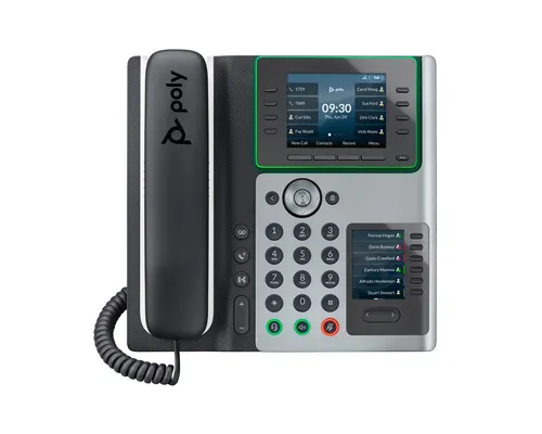 HP Poly Telefon IP Poly Edge E450 z obsługą funkcji PoE