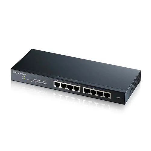 Zyxel GS1900-8 Zarządzany L2 Gigabit Ethernet (10/100/1000) Czarny