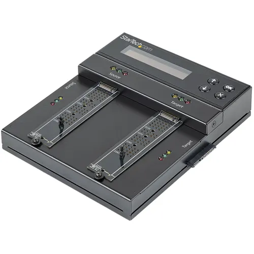 StarTech.com SM2DUPE11 duplikator Duplikator HDD/SSD Czarny 1 kopii