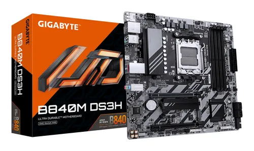 GIGABYTE B840M DS3H płyta główna AMD B840 Gniazdo AM5 micro ATX