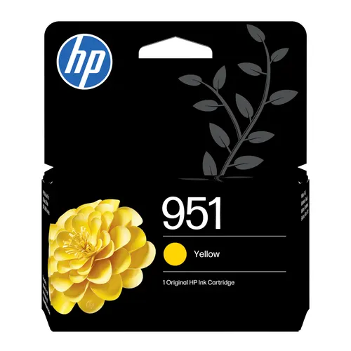 HP Oryginalny, żółty wkład atramentowy 951