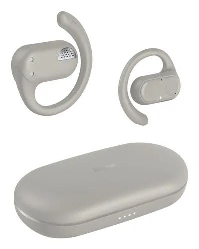 Hama Spirit Open Zestaw słuchawkowy True Wireless Stereo (TWS) Douszny Połączenia/muzyka Bluetooth Piaskowy