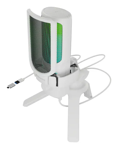GENESIS Radium 250 White Biały Mikrofon do konsoli do gier