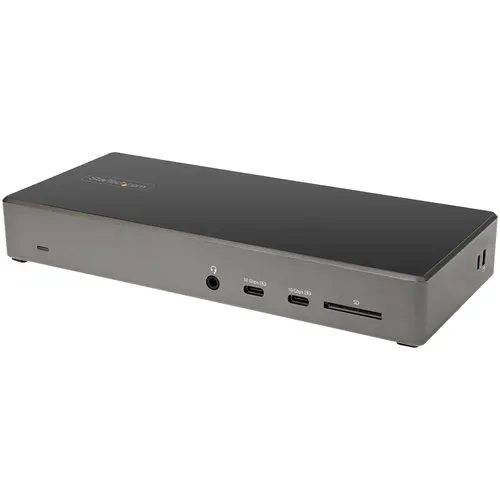 StarTech.com DK31C2DHSPDUE stacja dokująca Przewodowa USB 3.2 Gen 2 (3.1 Gen 2) Type-C Czarny, Szary
