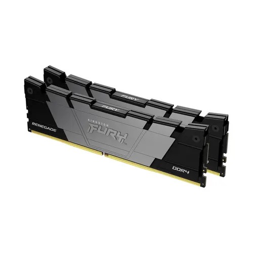 Kingston Technology FURY 32GB 3600MT/s DDR4 CL16 DIMM (Zestawy 2 modułów ) 1Gx8 Renegade Black