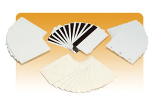Zebra PVC Card, 30mil, żółte