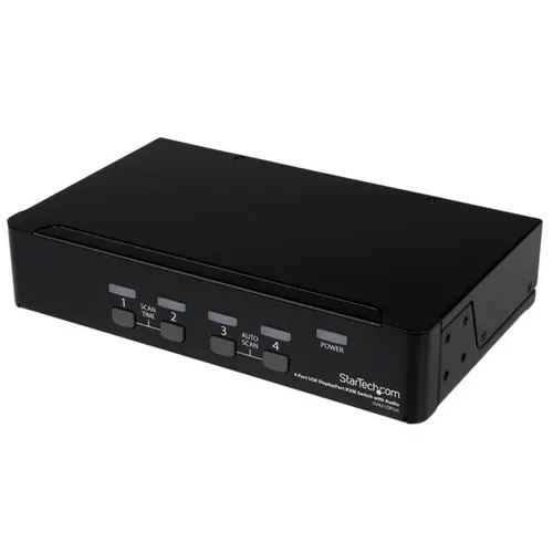 StarTech.com SV431DPUA przełącznik KVM Czarny