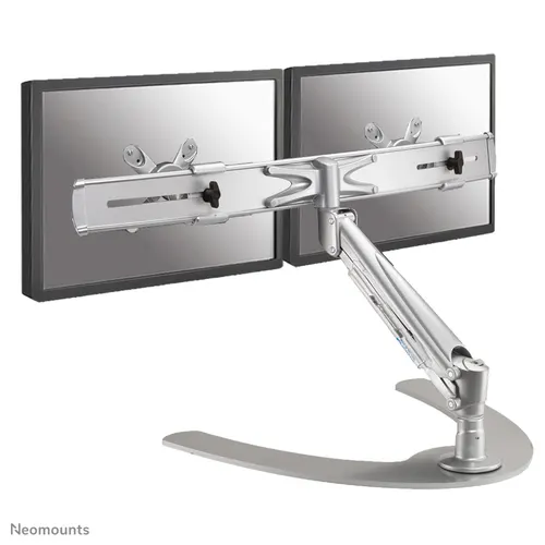 Neomounts FPMA-D940DD uchwyt / stojak do monitorów 61 cm (24") Biurko Srebrny