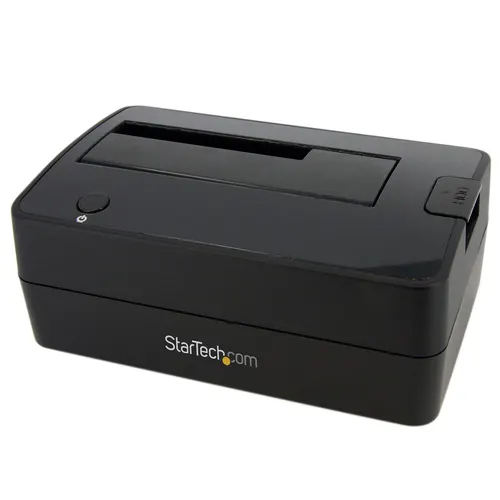 StarTech.com SATDOCKU3S stacja dokująca do dysków twardych USB 3.2 Gen 1 (3.1 Gen 1) Type-B Czarny