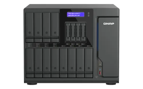 QNAP TVS-AIH1688ATX-U9-32G serwer danych NAS Tower 32 GB DDR5 0 TB QuTS hero Czarny