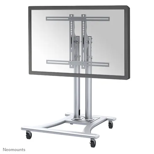 Neomounts PLASMA-M1200 stojak do multimediów Srebrny Przenośny stojak podłogowy