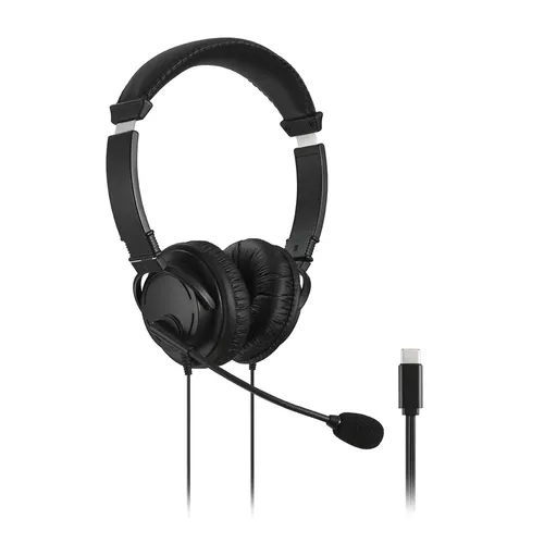 Kensington Słuchawki z mikrofonem, USB-C, Hi-Fi