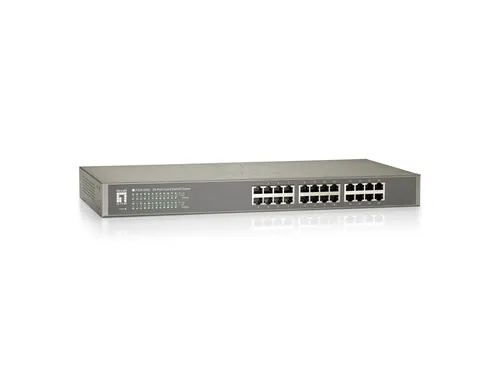 LevelOne FSW-2450 przełącznik sieciowy Nie zarządzany Fast Ethernet (10/100) Czarny